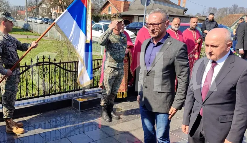 33rd ANNIVERSARY OF MASSACRE OF 13 RSA SOLDIERS MARKED IN GRBAVICA