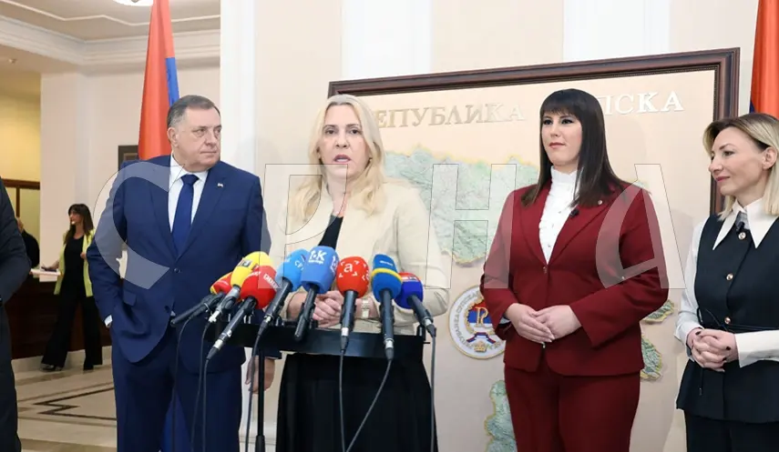 CVIJANOVIĆ: WOMEN IN SRSKA EQUAL IN POLICY-MAKING