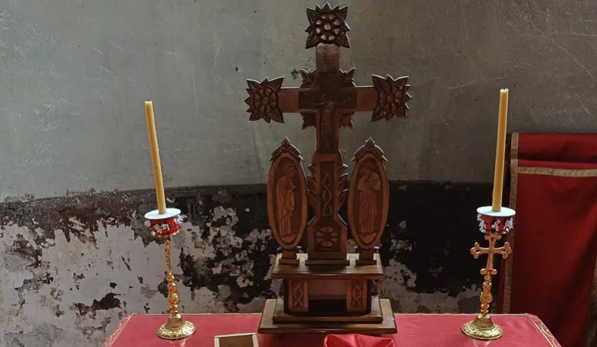 CHURCH OF THE ASCENSION OF THE LORD DESECRATED