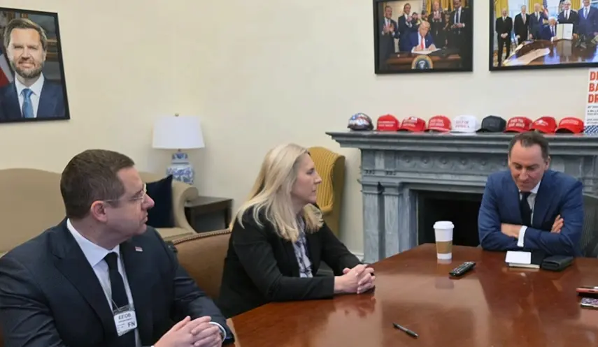 CVIJANOVIĆ AND AGEN DISCUSS PROJECTS IN SRPSKA AT THE WHITE HOUSE