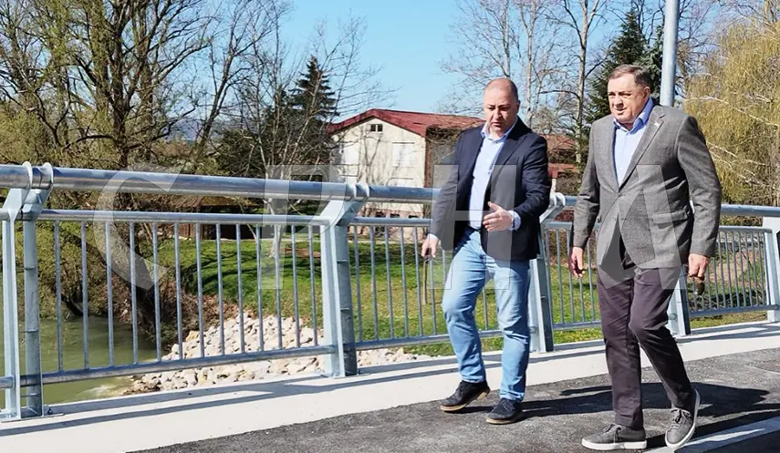 DODIK: THE BRIDGE IN ČESMA IS AN IMPORTANT TRANSPORT LINK FOR THE BENEFIT OF RESIDENTS AND TRAVELERS