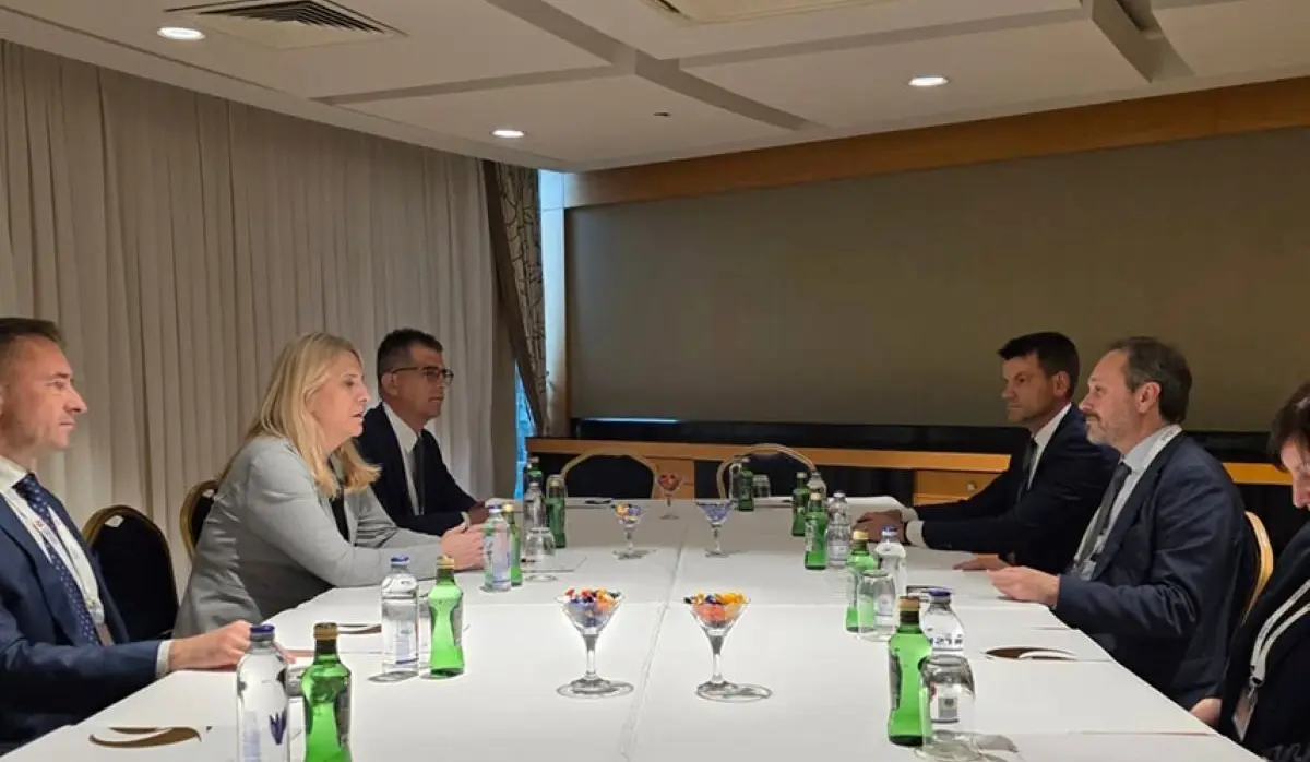 CVIJANOVIĆ MEETS GIOFFRE, EXPRESSES HOPE FOR IMPROVED MUTUAL UNDERSTANDING