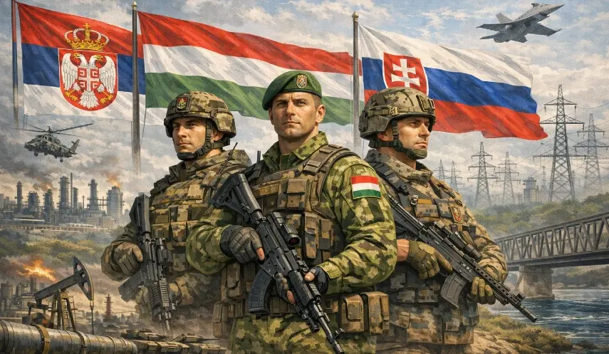 FORM MILITARY ALLIANCE OF SERBIA, HUNGARY AND SLOVAKIA TO PROTECT RESOURCES AND CITIZENS