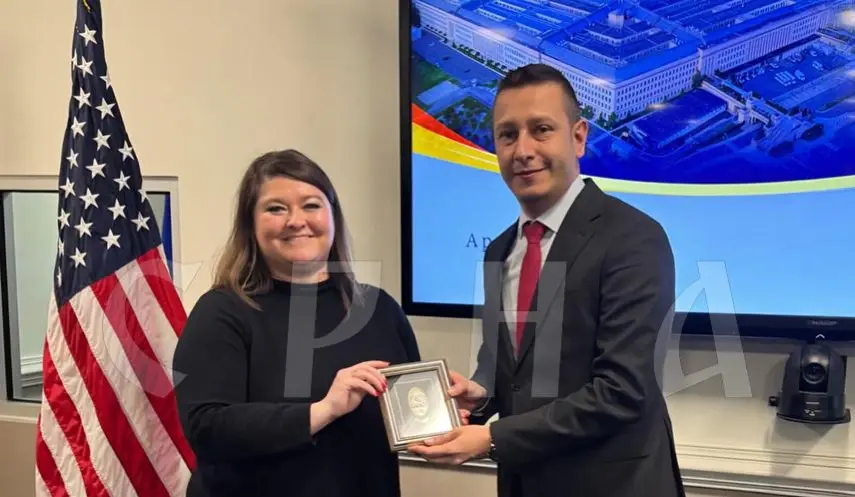 GOGANOVIĆ AT PENTAGON: SRPSKA SUPPORTS JOINT PROJECTS WITH USA