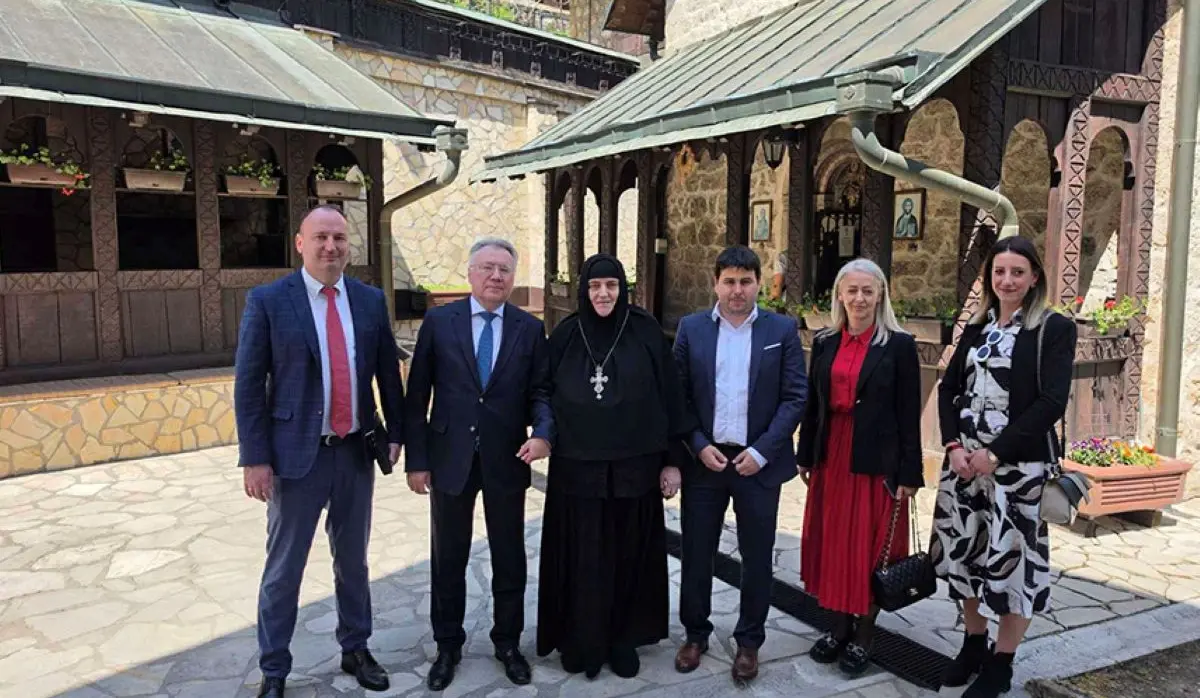 KALABUKHOV VISITS PRIMARY SCHOOL AND MONASTERIES LOVNICA AND PAPRAĆA