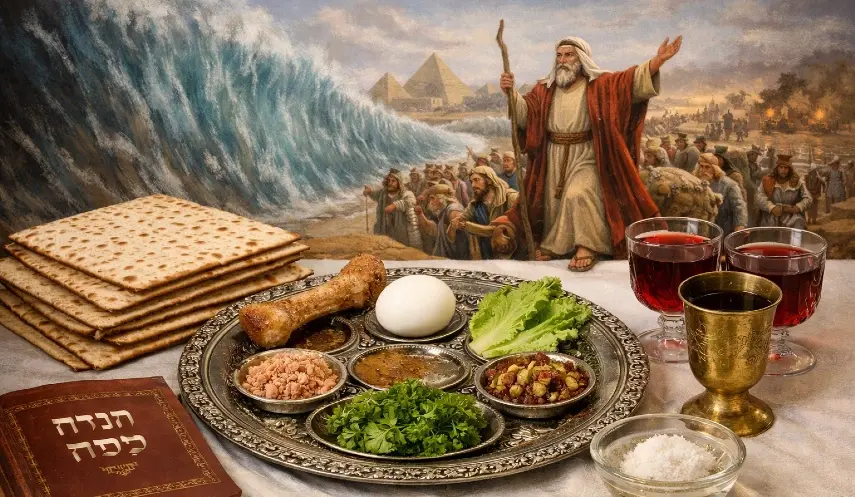 PASSOVER HOLIDAY MARKED