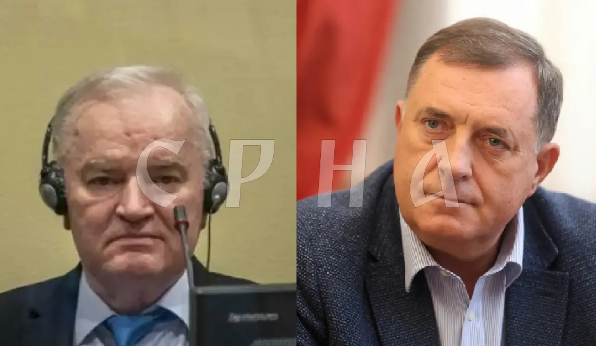 DODIK: TEMPORARILY RELEASE GENERAL MLADIĆ, SRPSKA READY TO PROVIDE ALL GUARANTEES