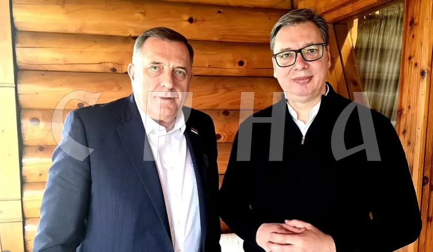 VUČIĆ AND DODIK DISCUSS ATTEMPTS TO UNDERMINE STABILITY THROUGH ZAGREB-PRIŠTINA-TIRANA ALLIANCE