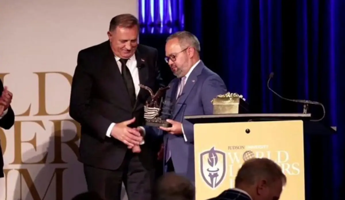 MITROVIĆ: DODIK’S U.S. AWARD REFLECTS SUCCESS OF HIS POLITICAL APPROACH