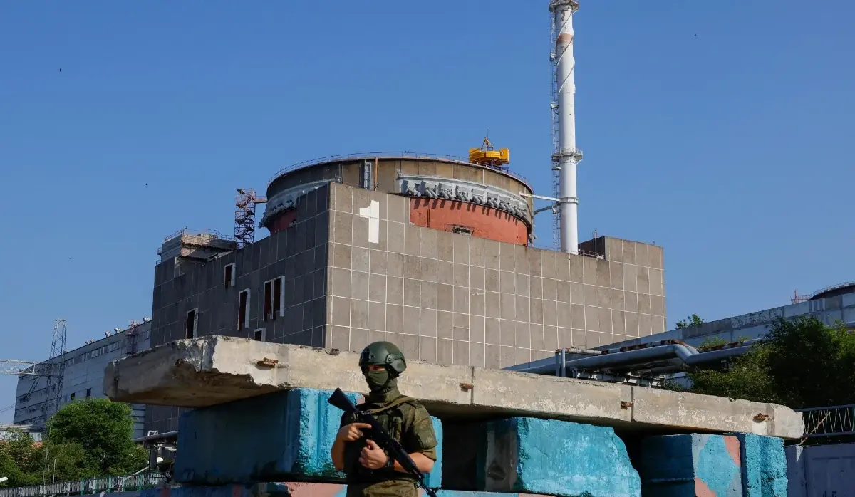 KIEV ATTACKS ZAPORIZHZHIA NUCLEAR POWER PLANT WITH DRONES