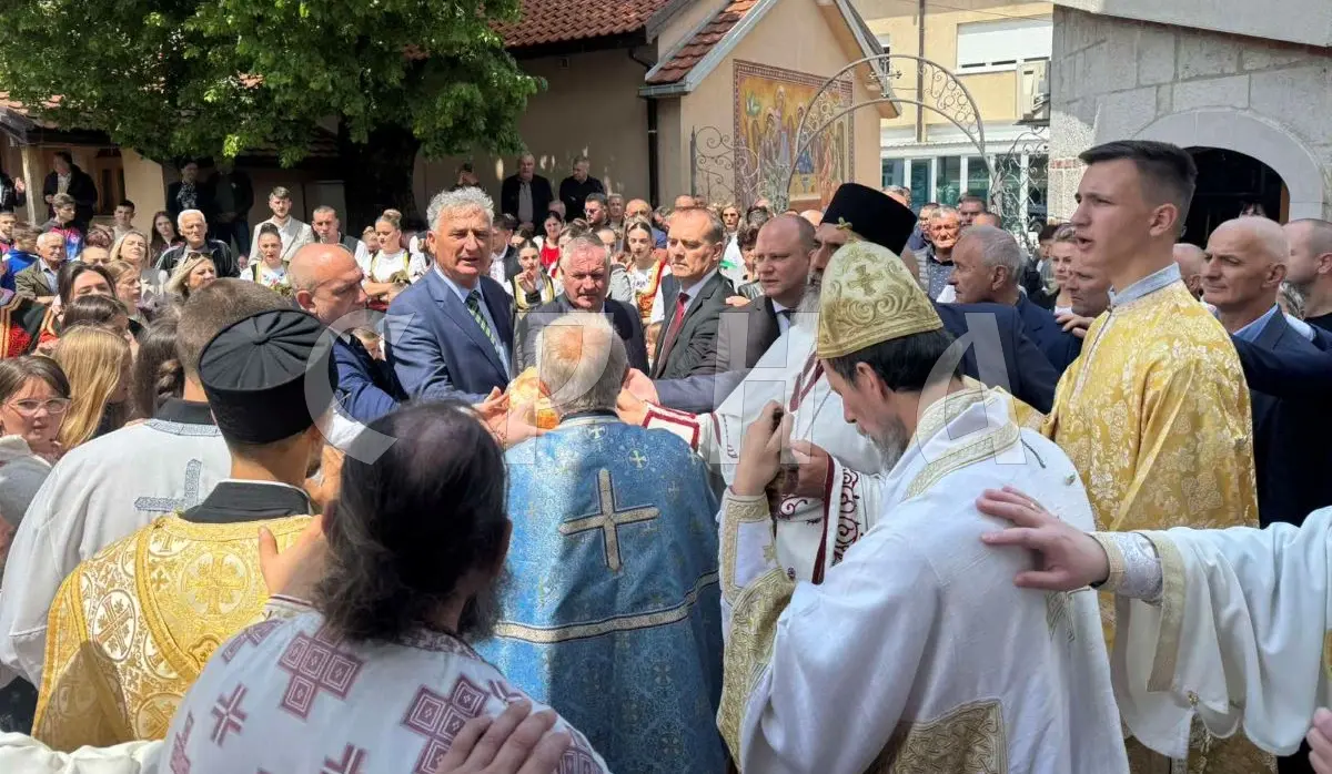 FESTIVE PROCESSION IN NEVESINJE AS CITY AND CHURCH MARK THEIR PATRON SAINT'S DAY