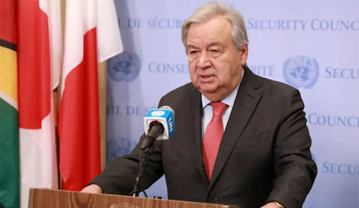 GUTERRES: ALL PARTIES MUST REFRAIN FROM ESCALATION