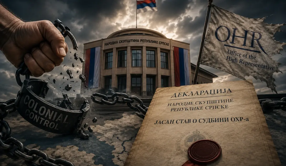 PAVIĆ: TIME TO END COLONIAL ADMINISTRATION IN BiH