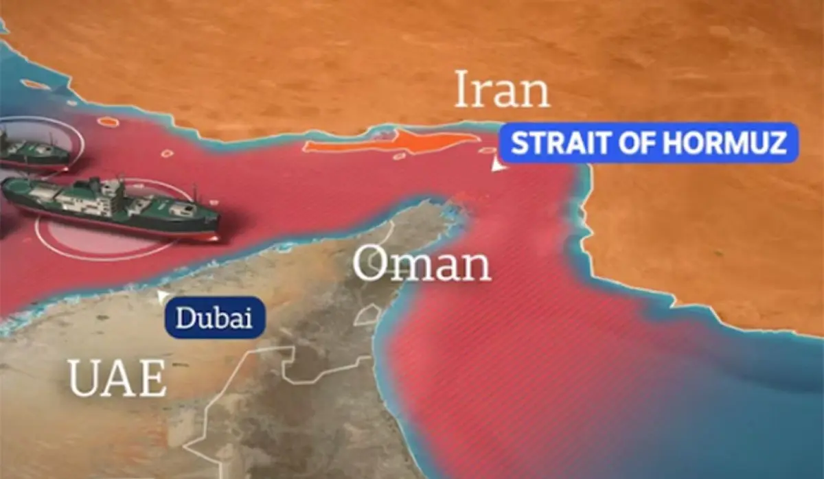 DRAFT MEMORANDUM INCLUDES REOPENING OF STRAIT OF HORMUZ