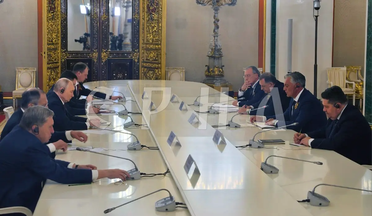 PUTIN: THE RUSSIAN SIDE IS FIRMLY COMMITTED TO CONTINUING COOPERATION WITH REPUBLIKA SRPSKA
