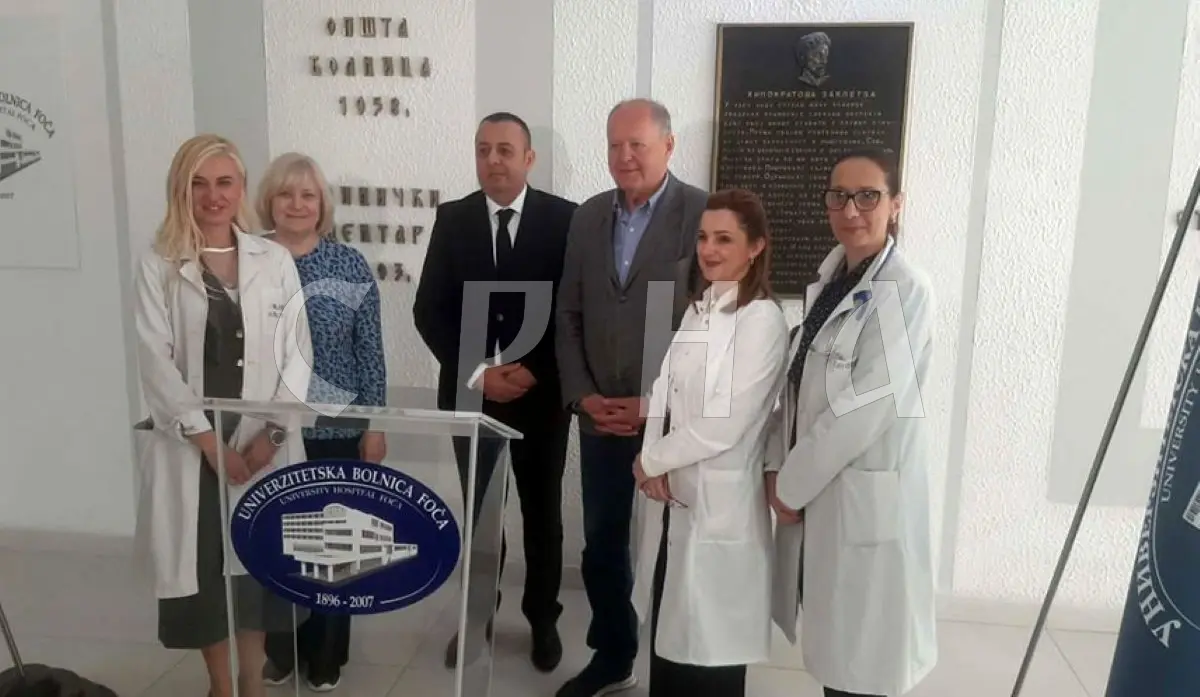 FOČA AND RUSSIAN ONCOLOGISTS JOIN FORCES IN COMBATING MOST SERIOUS DISEASES