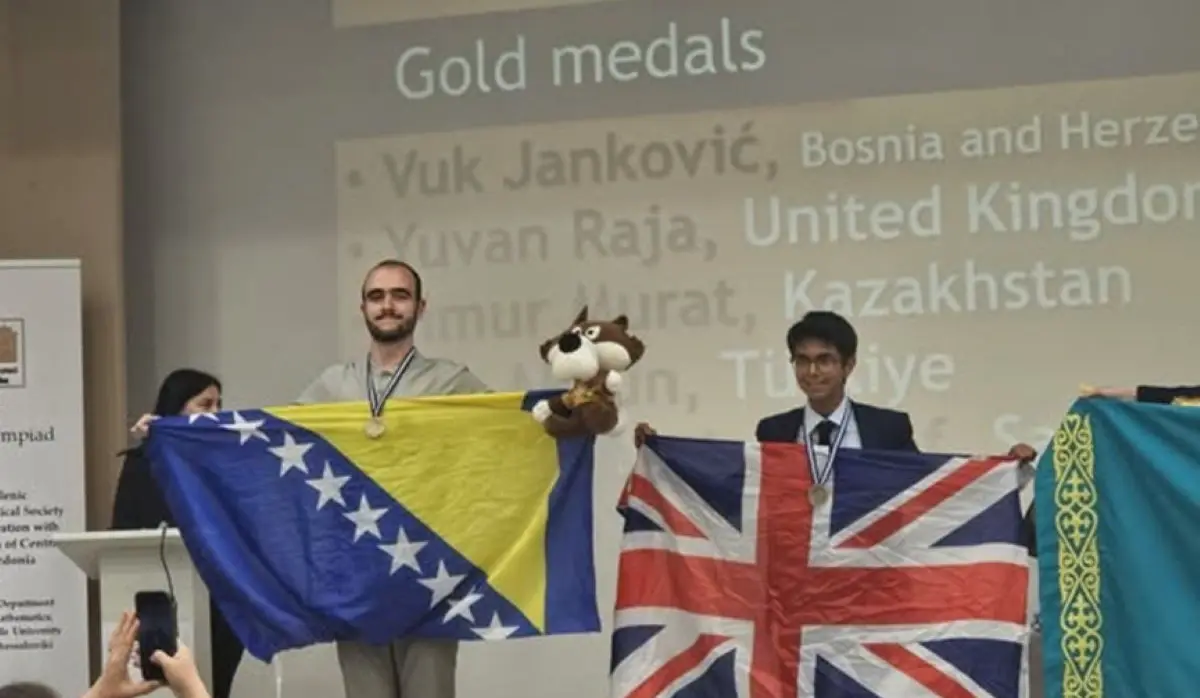 VUK JANKOVIĆ SCORES PERFECT RESULT AT MATH OLYMPIAD IN GREECE