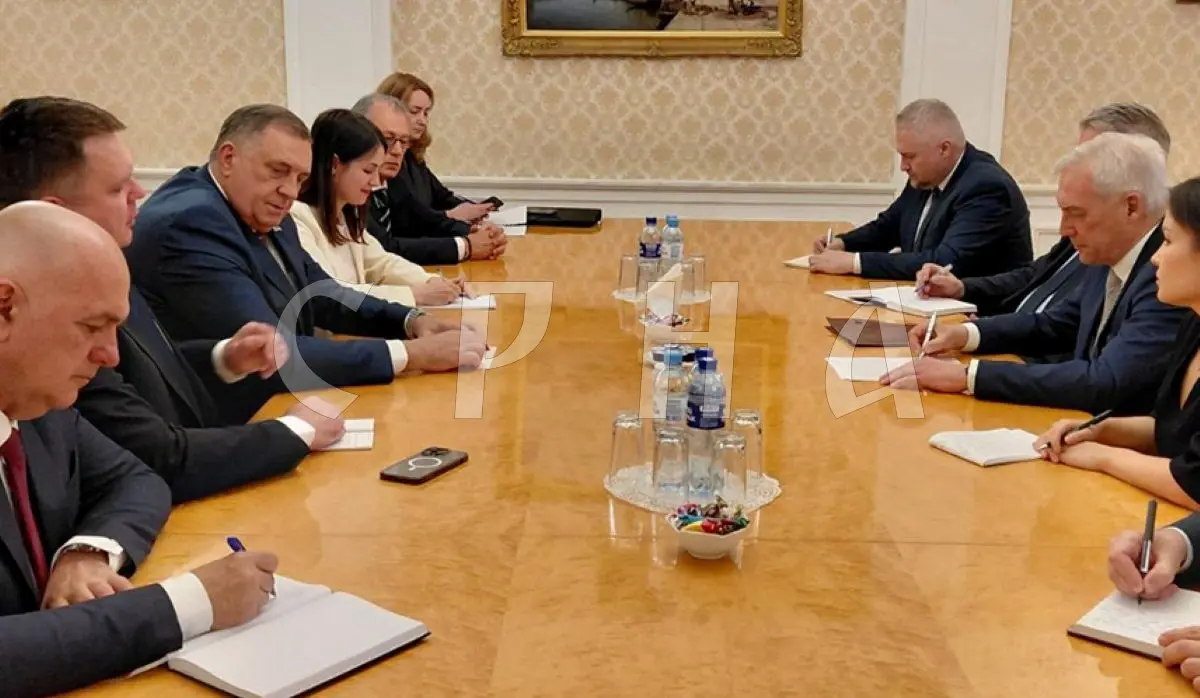 DODIK AND BUDIMIR HOLD TALKS WITH GRUSHKO IN MOSCOW