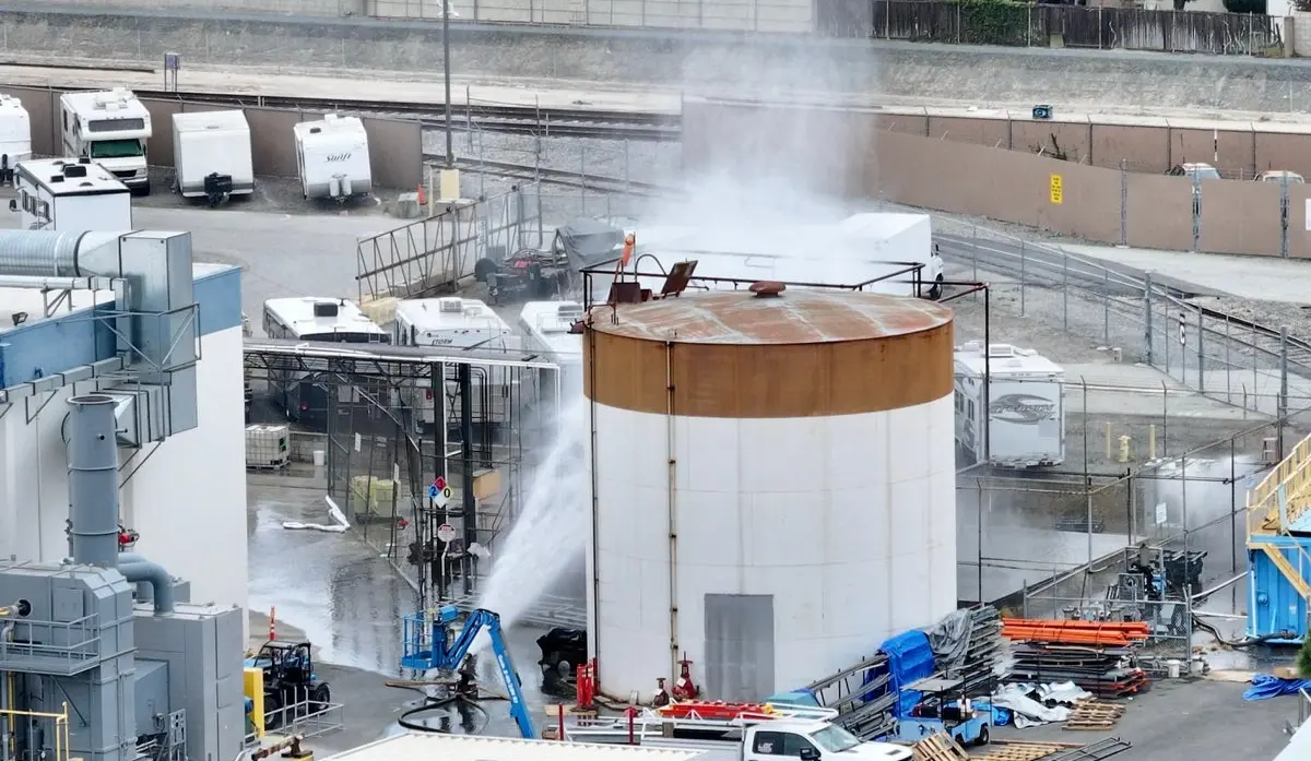 POSSIBLE CHEMICAL EXPLOSION, MORE THAN 44,000 PEOPLE EVACUATED