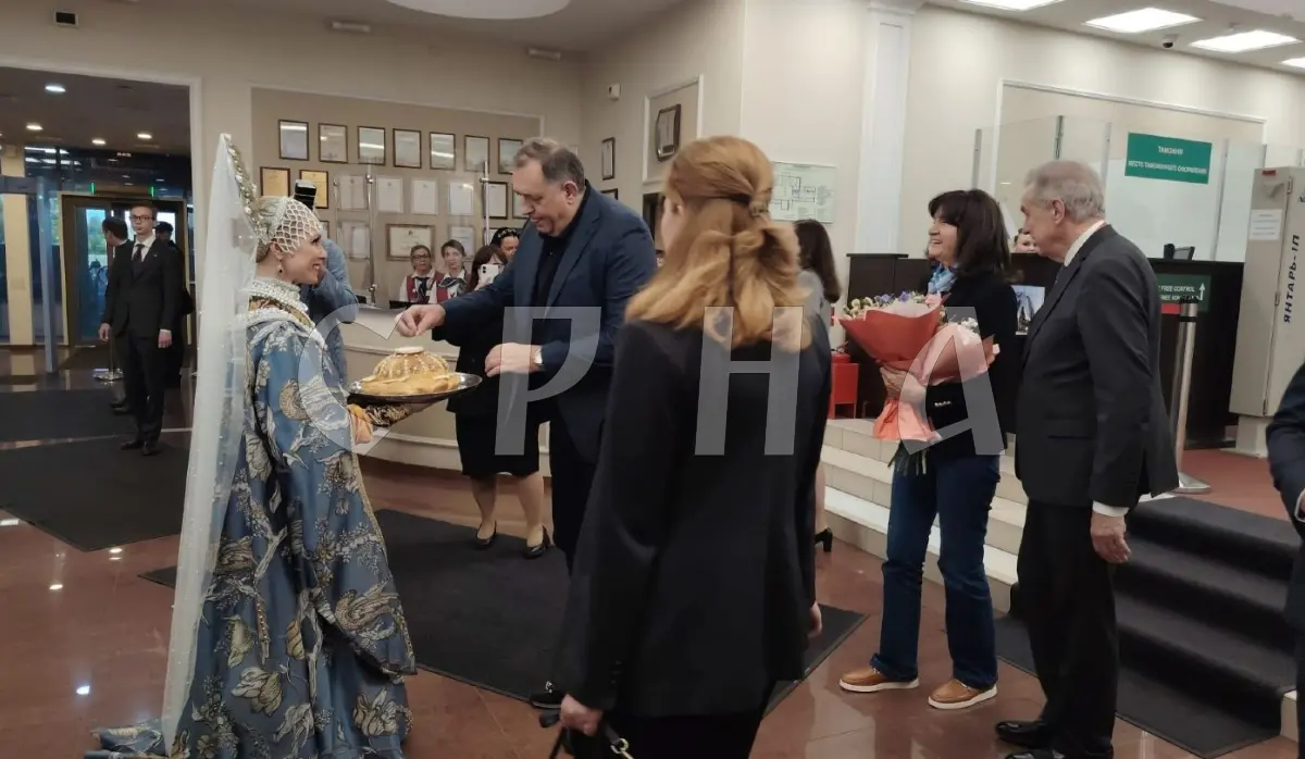 REPUBLIKA SRPSKA DELEGATION ARRIVES IN ST. PETERSBURG