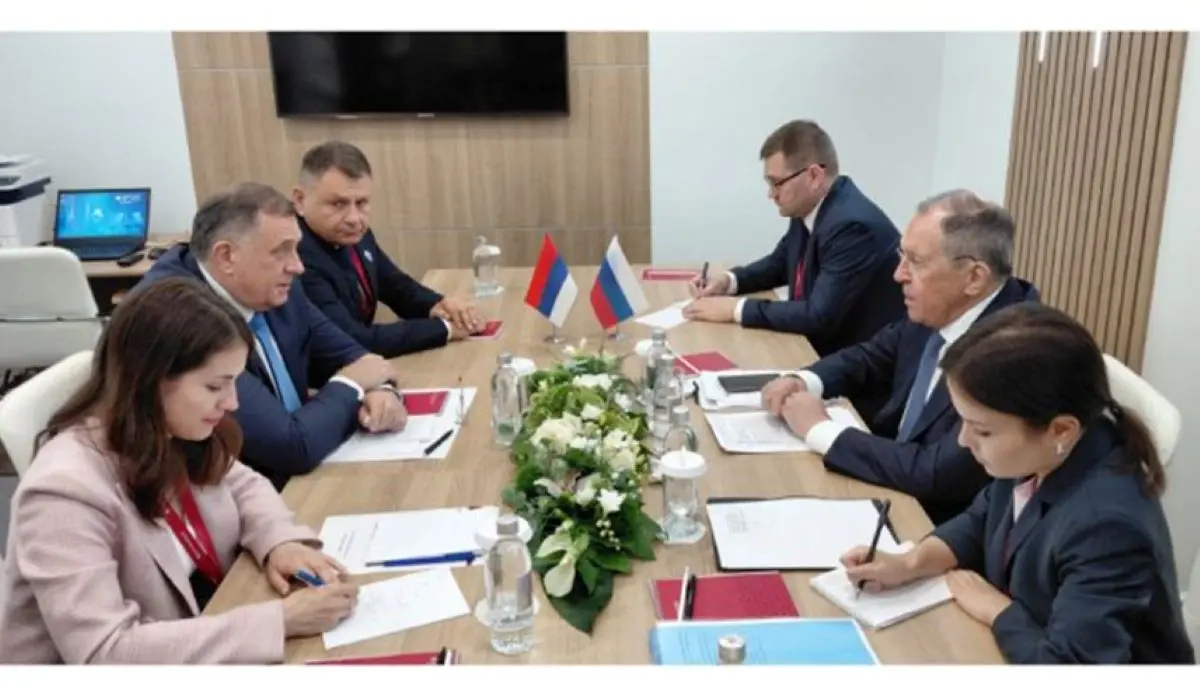 DODIK MET WITH LAVROV