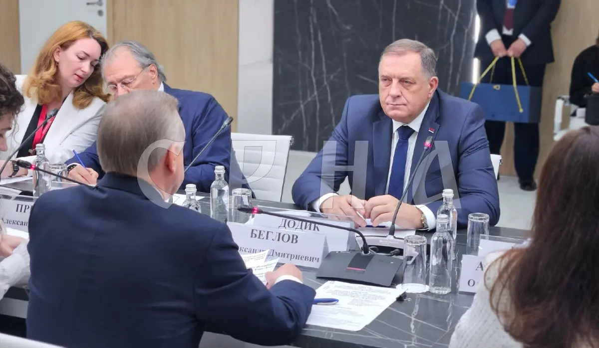 DODIK HELD TALKS WITH RUSTAM MINNIKHANOV