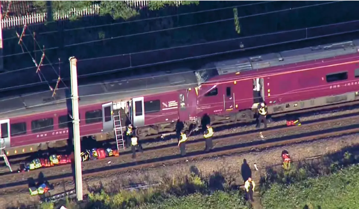 TRAIN DRIVER KILLED, 80 INJURED IN TRAIN COLLISION