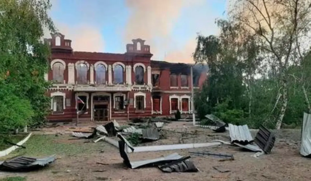 FOOTAGE OF ATTACK ON STAROBELSK UNIVERSITY SUBMITTED TO THE UN