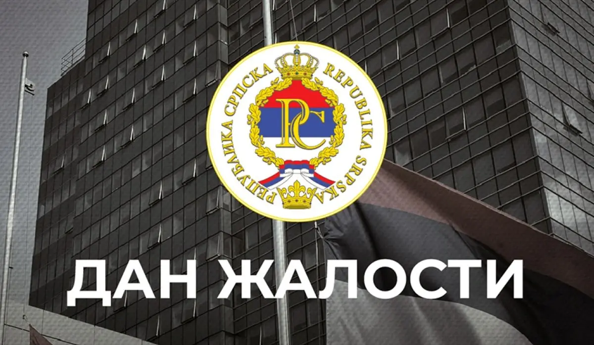 DAY OF MOURNING IN SRPSKA ON JULY 4