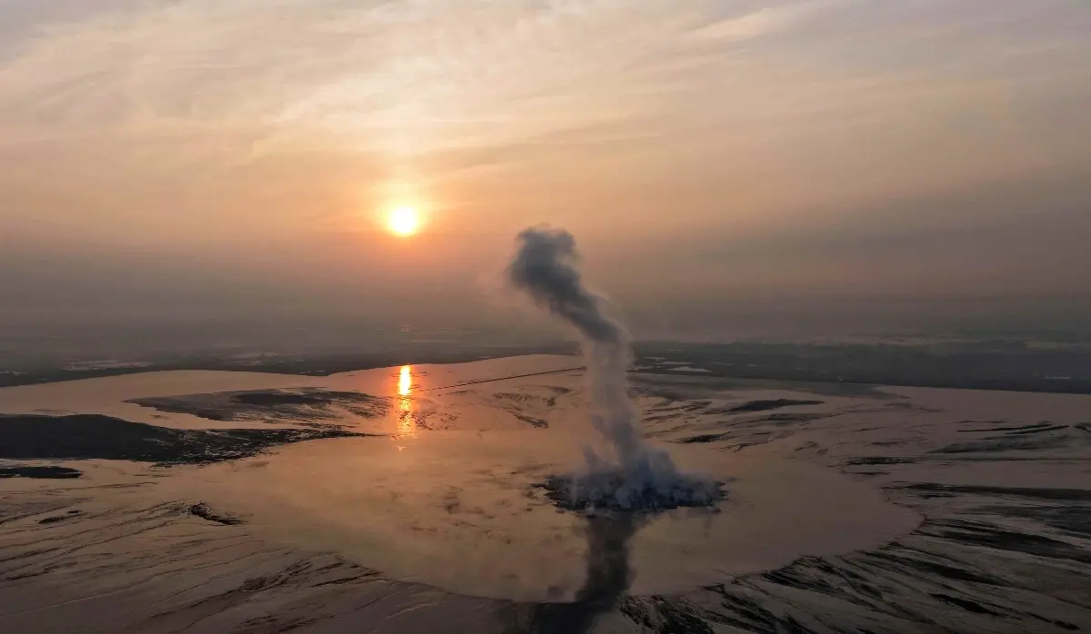 THREE VOLCANOES ERUPTED IN EASTERN INDONESIA