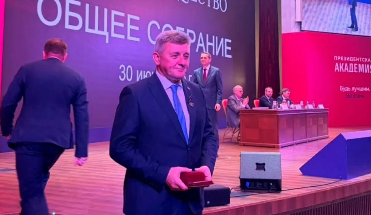 MASTILOVIĆ AWARDED GREAT SILVER MEDAL OF RUSSIAN HISTORICAL SOCIETY