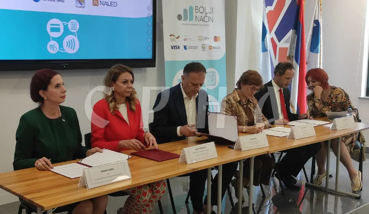 VIDOVIĆ: SRPSKA IS PARTNER IN REGIONAL CASHLESS PAYMENT PROJECT