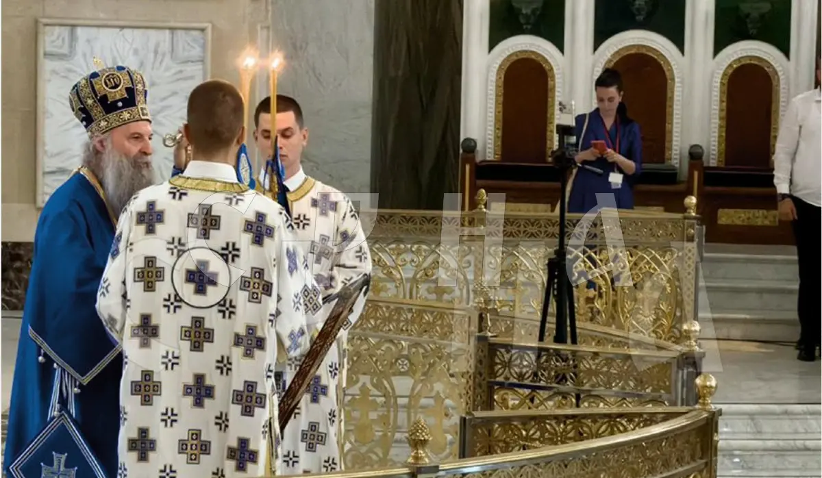 BLESSING OF THE MOTHER OF GOD BROUGHT BY THE HOLY GIRDLE DOES NOT DEPART; IT REMAINS AS EVERLASTING GIFT