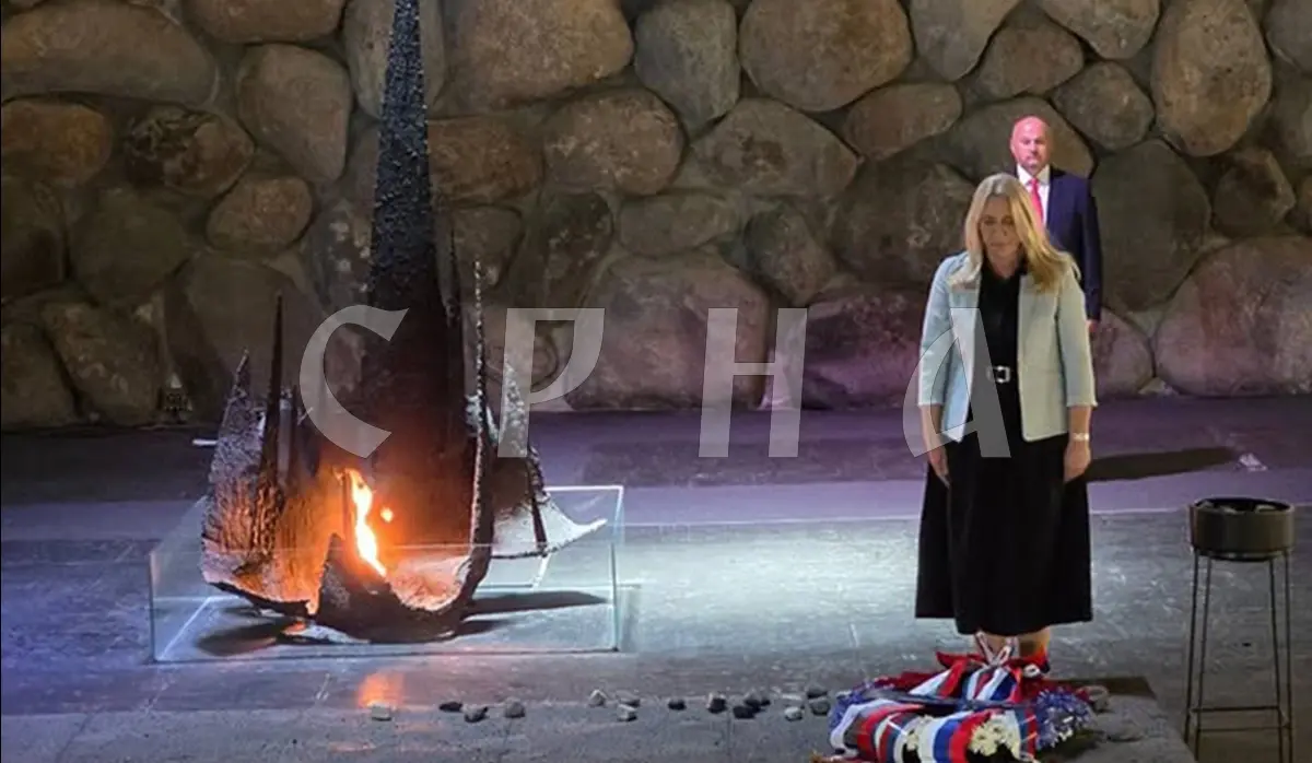 CVIJANOVIĆ VISITS YAD VASHEM MEMORIAL CENTRE