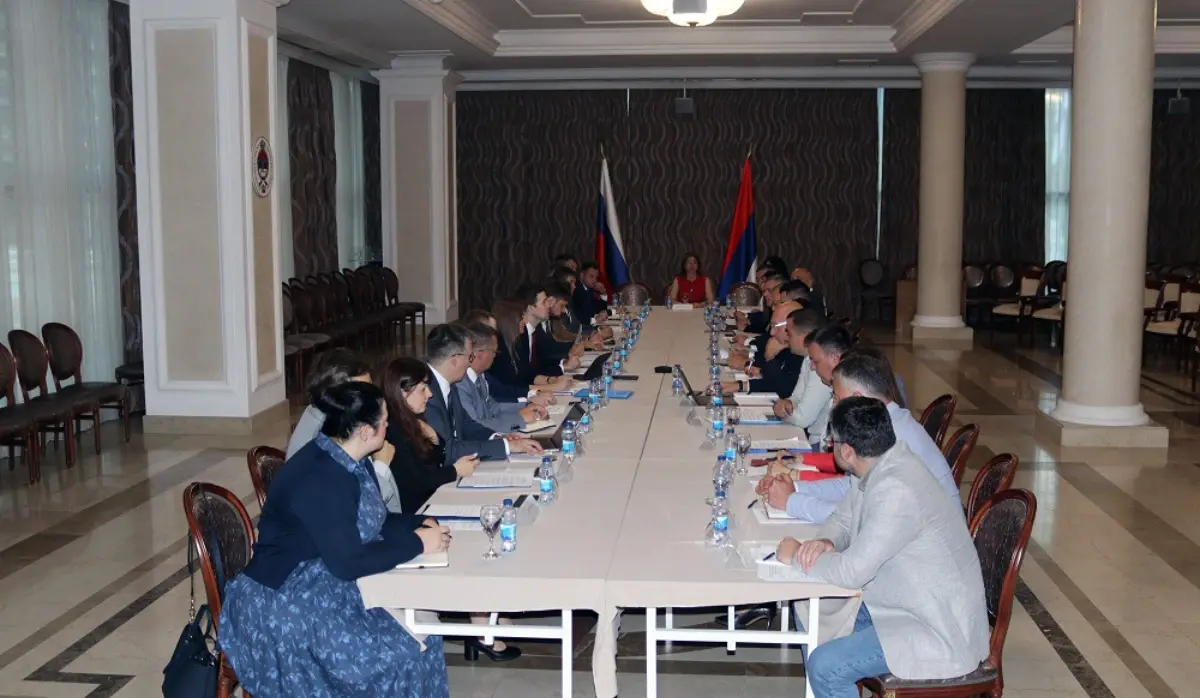 FIRST MEETING OF REPUBLIKA SRPSKA–RUSSIA WORKING GROUP FOR REGIONAL COOPERATION HELD
