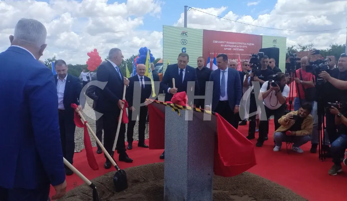 DODIK: BY BUILDING HIGHWAY, WE ARE FULFILLING CENTURIES-OLD ASPIRATION OF CONNECTING SERBIAN PEOPLE
