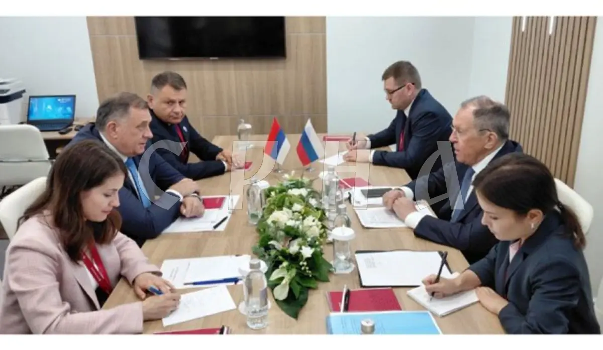 DODIK MET WITH LAVROV