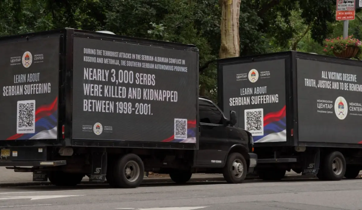 NEW YORKERS SAY EXHIBIT SHED NEW LIGHT ON SERB SUFFERING