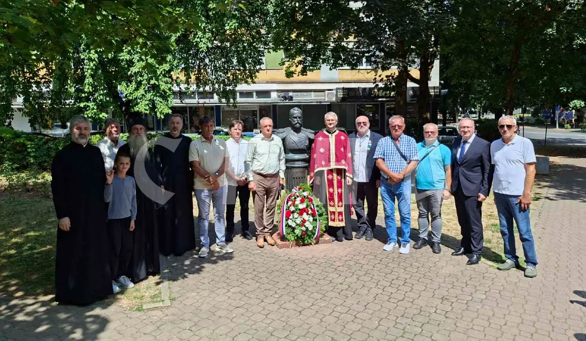 WREATHS LAID AT MONUMENT TO EMPEROR NICHOLAS II, FILM PREMIERE TONIGHT