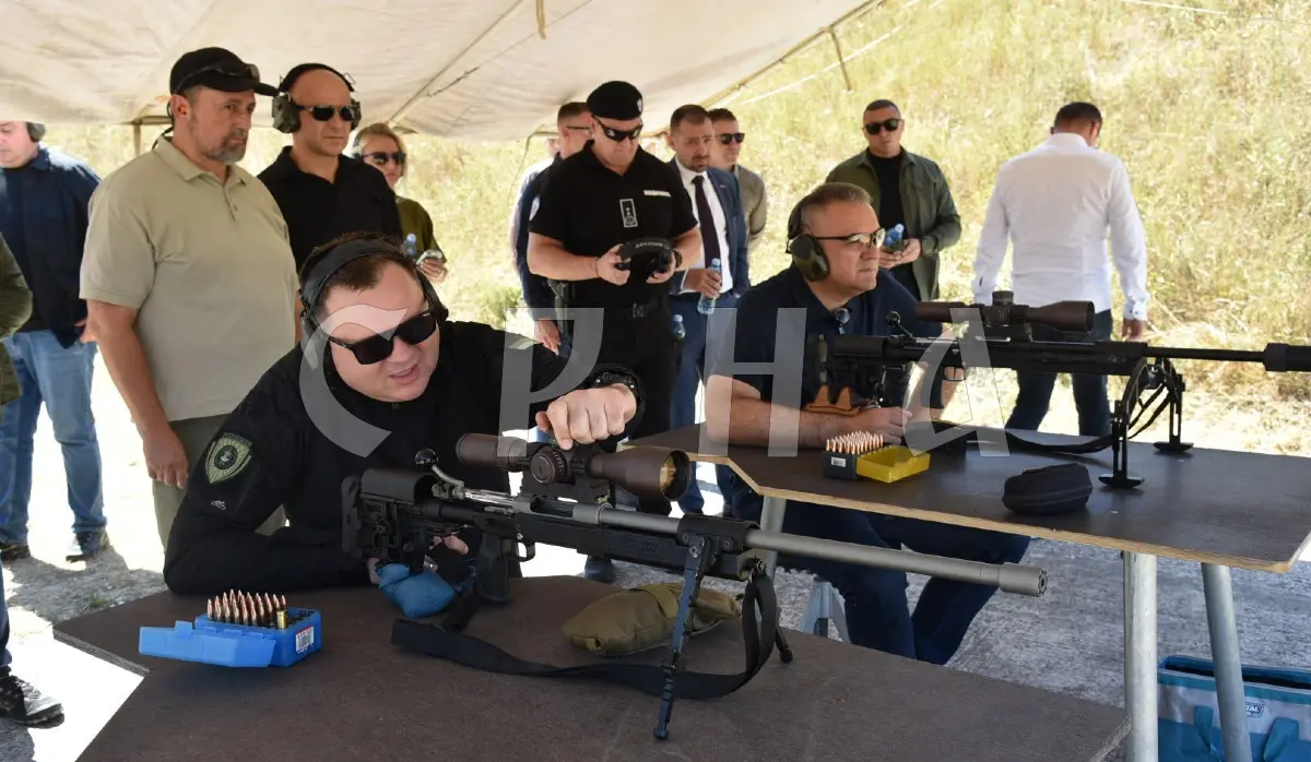 BUDIMIR: PROUD OF SNIPER RIFLE AND LOCAL EXPERTISE