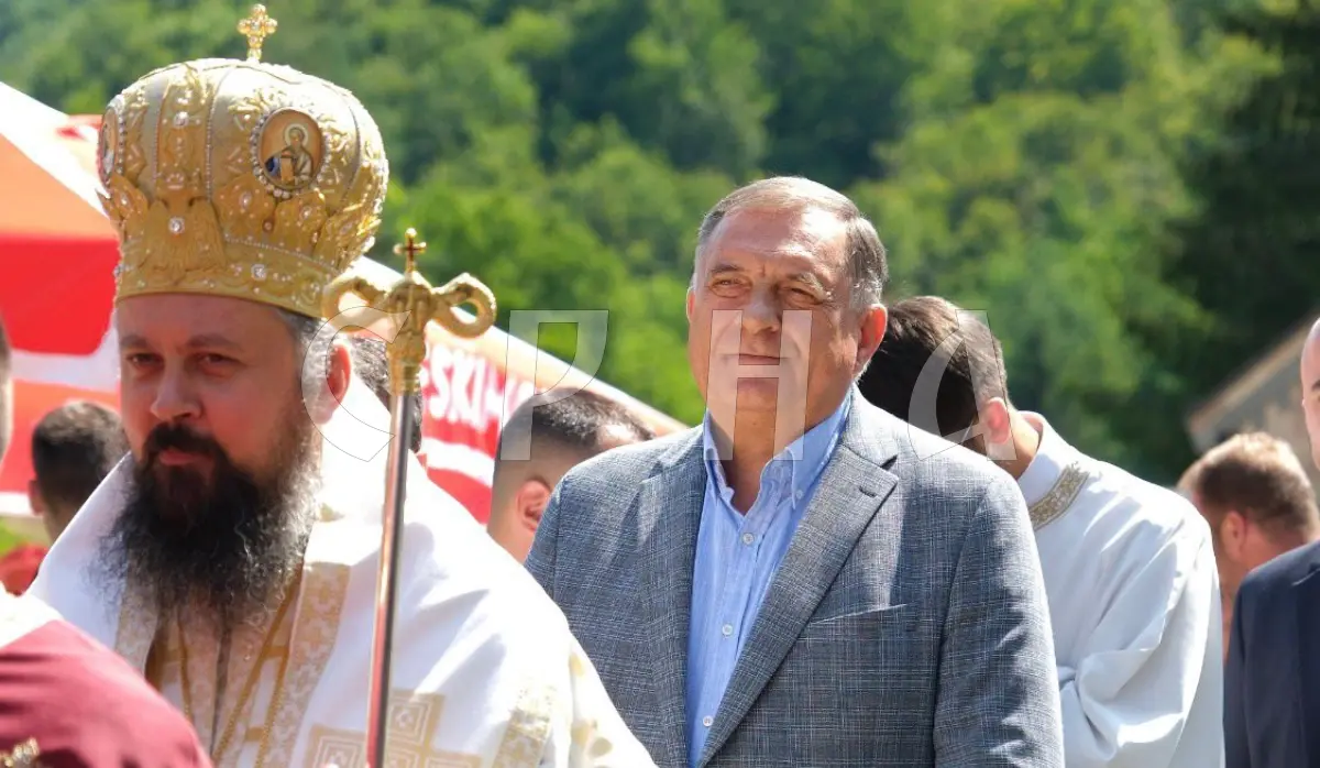 DODIK: IT IS IMPORTANT TO GATHER AROUND THE CHURCH, ESPECIALLY TODAY WHEN CHRISTIANITY IN THE BALKANS IS UNDER ATTACK