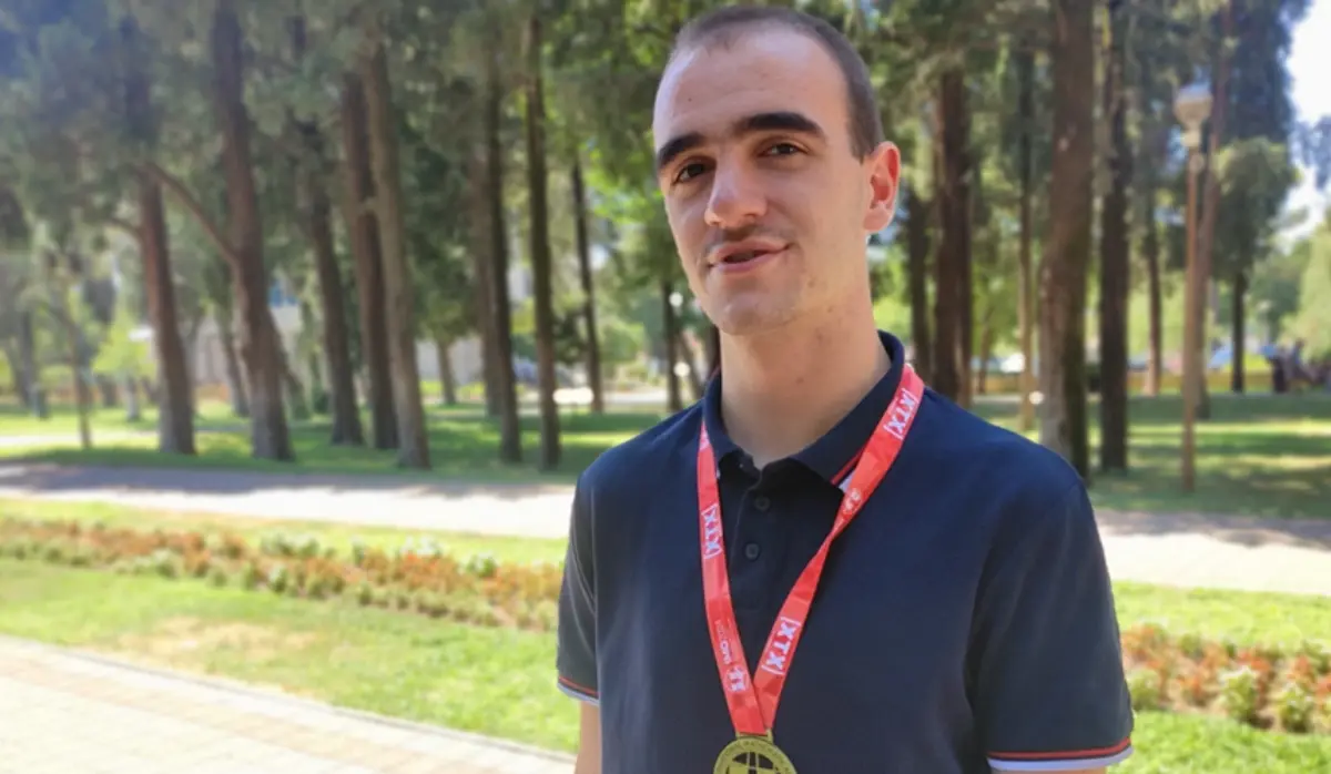 VUK JANKOVIĆ FROM TREBINJE WON BRONZE MEDAL AT INTERNATIONAL PHYSICS OLYMPIAD