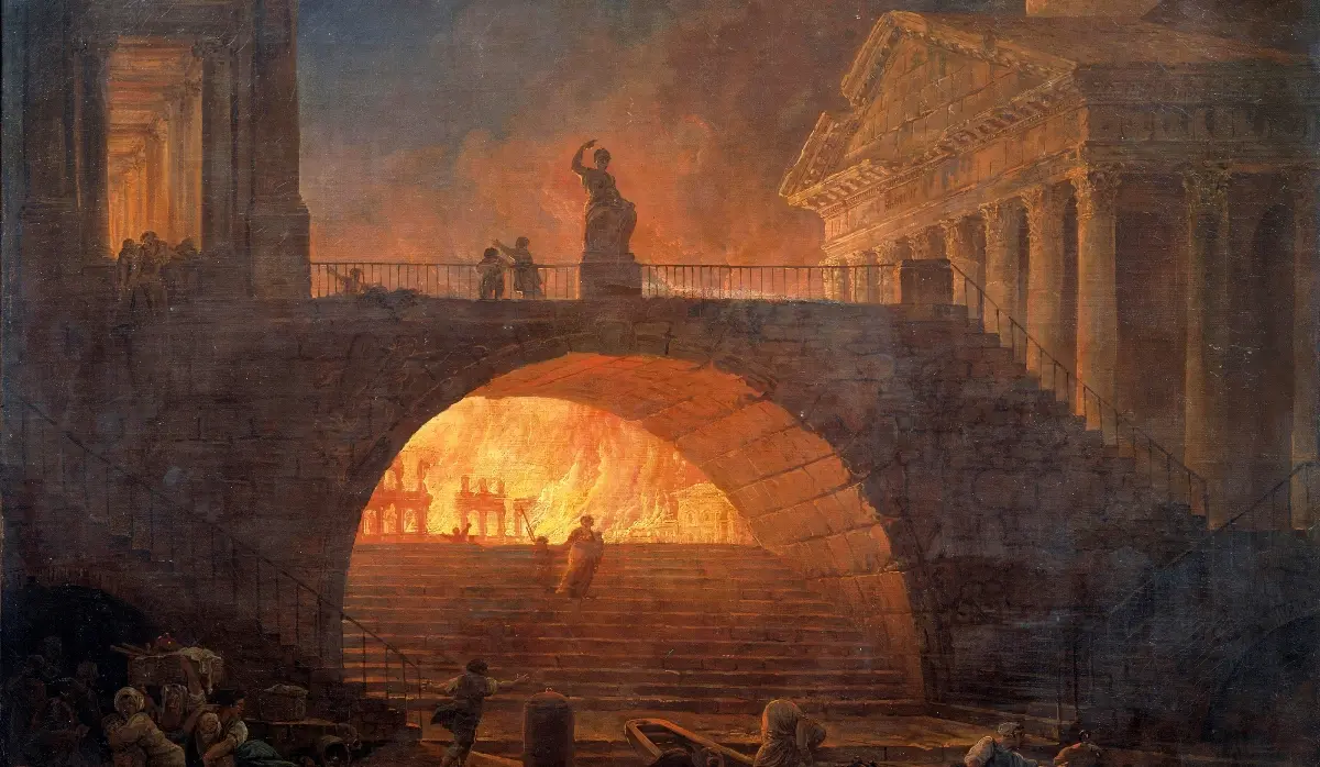 THE DAY ROME BURNED