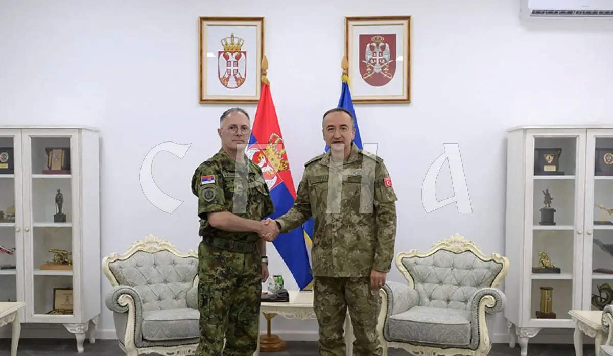 PROTECTION OF SERBS AND SERBIAN HERITAGE IN KOSOVO AND METOHIJA REQUESTED FROM KFOR COMMANDER