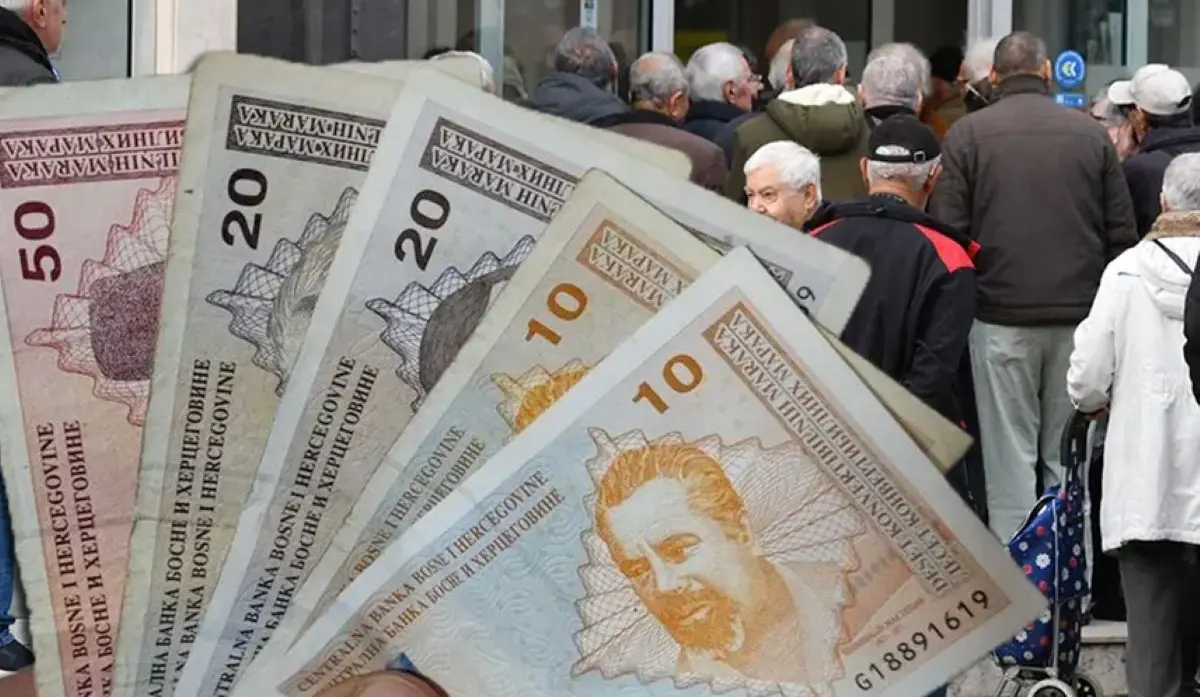 LOWEST PENSION IN SRPSKA BAM 361.75