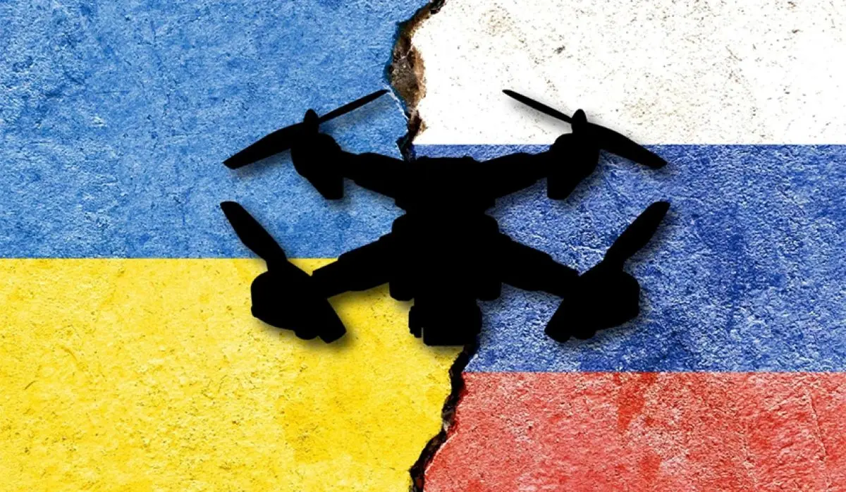 UKRAINIAN DRONE HIT PASSENGER BUS