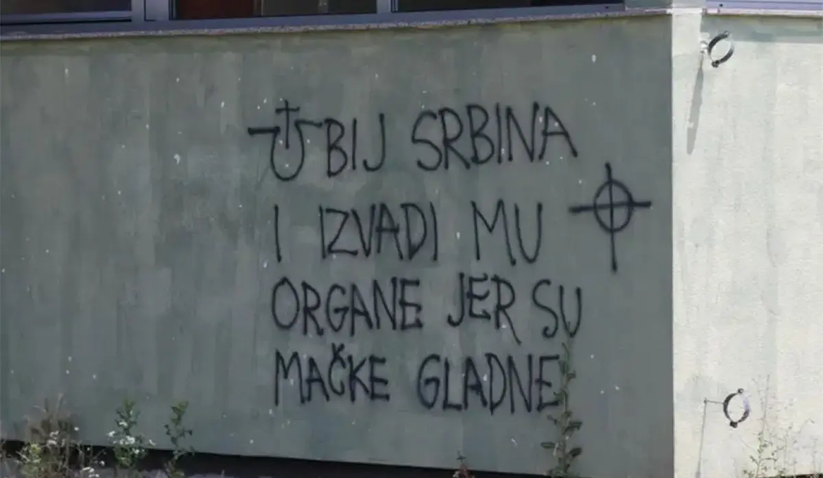 ANTI-SERB HATRED IN CROATIA HAS REACHED PATHOLOGICAL LEVEL