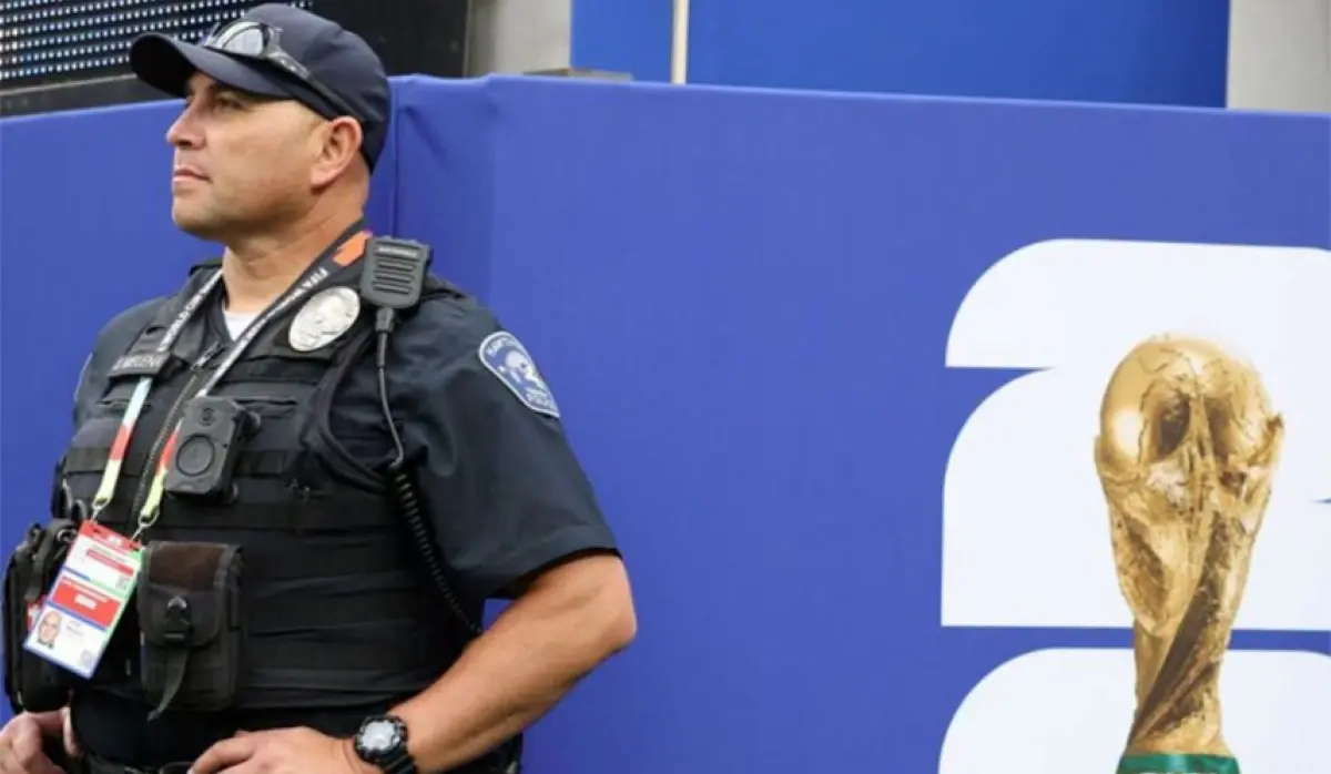 STRONG SECURITY MEASURES IN ATLANTA BEFORE ENGLAND-ARGENTINA MATCH