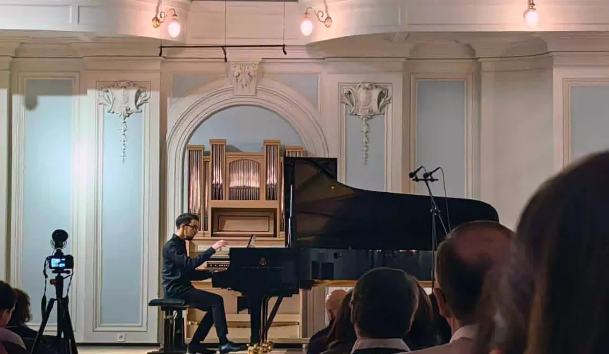 PIANIST NIKOLA ĐOROJEVIĆ AT PRESTIGIOUS RUSSIAN CONSERVATORY