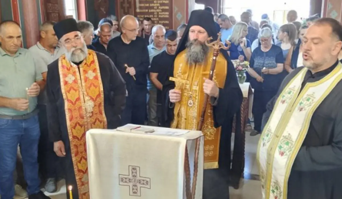 BELGRADE HOLDS MEMORIAL FOR SERBS KILLED IN ORAHOVAC 28 YEARS AGO